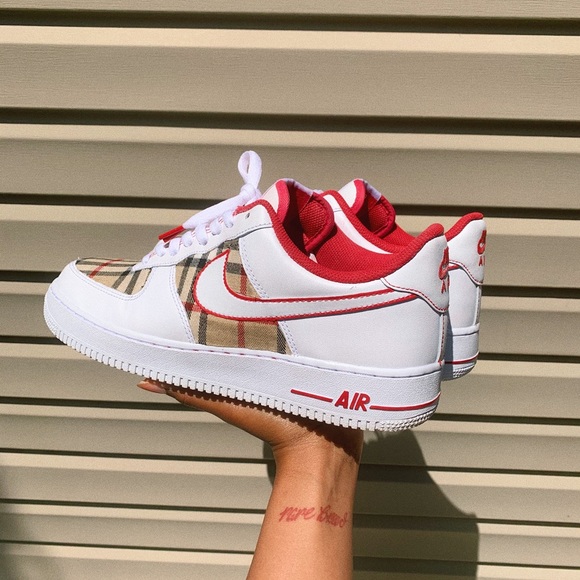 air force x burberry